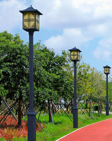 双湖庭院灯 双湖庭院灯