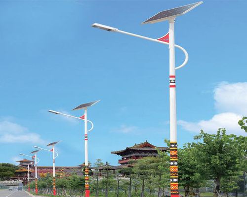 双湖民族特色路灯