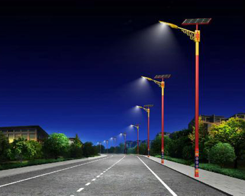 双湖民族特色路灯